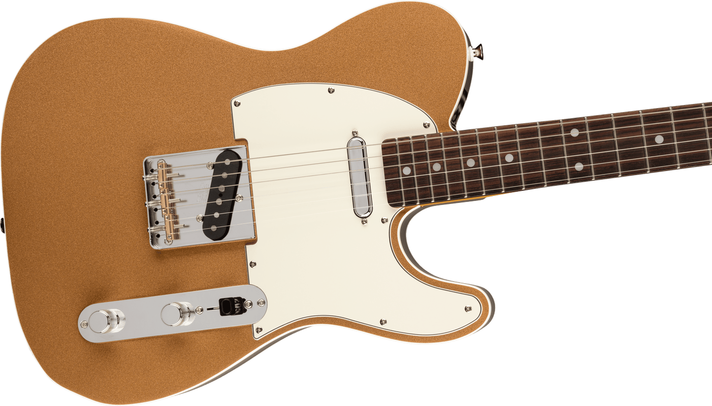 Fender JV Modified 60s Custom Telecaster Firemist Gold Zenith Music