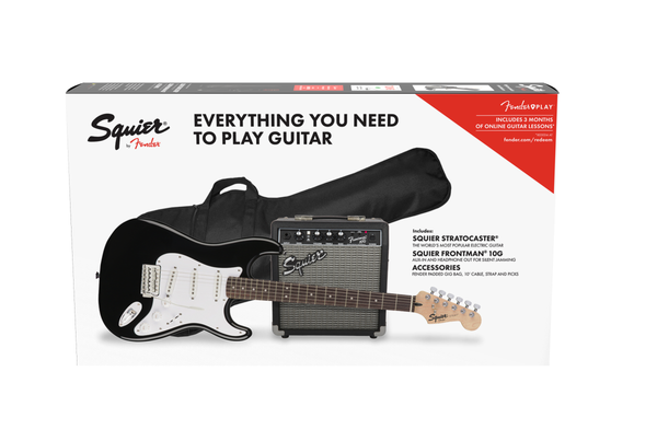 Squier (by Fender) Stratocaster® Pack Black