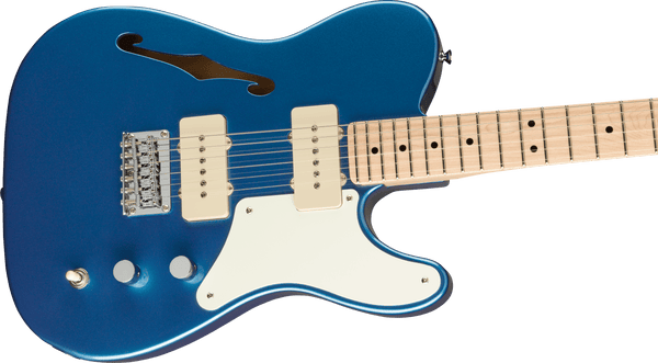 Squier (by Fender) Paranormal Cabronita Tele Thinline Lake Placid Blue