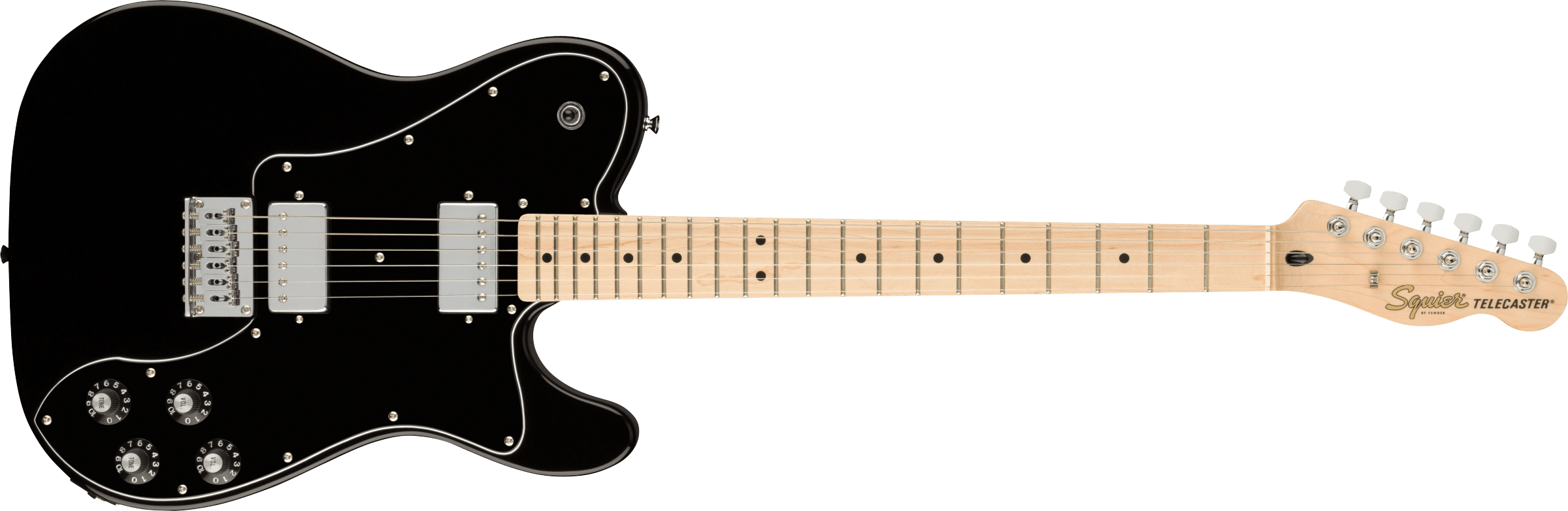 Squier Affinity Series Telecaster Deluxe MN Black Zenith Music