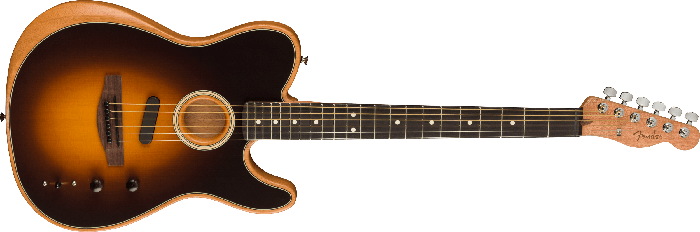 Fender Acoustasonic Player Telecaster Shadow Burst Zenith Music