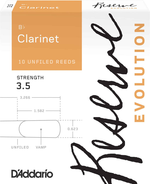 D’Addario Reserve Evolution B♭ Clarinet 3.5