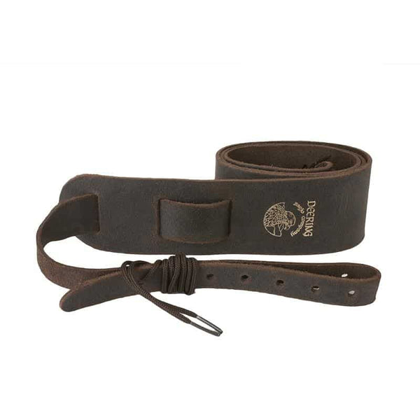 Deering Soft Leather Cradle Strap – Chocolate Brown