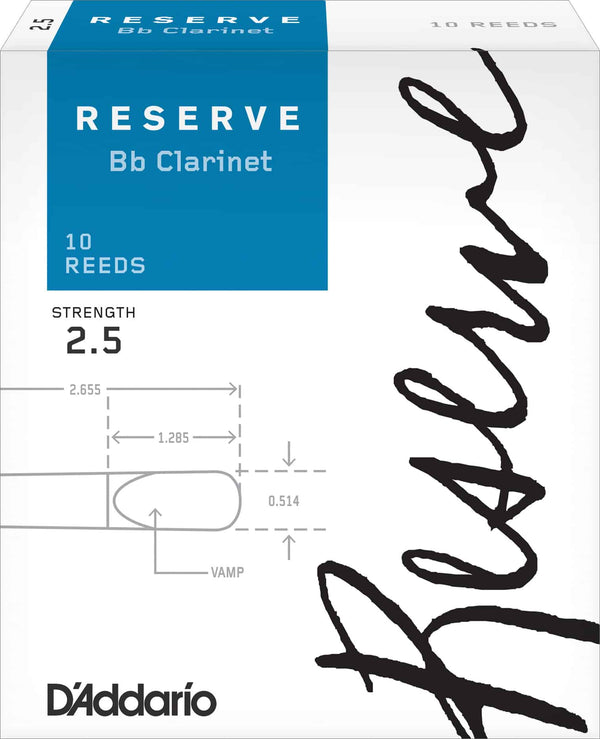 D’Addario Reserve B♭ Clarinet 2.5