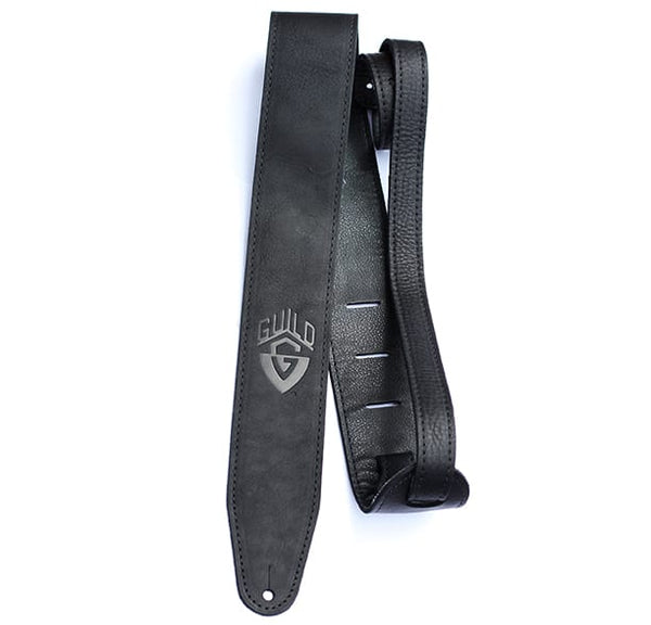Guild Leather Standard Guitar Strap – Black